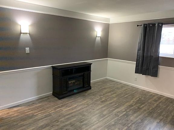 living room with fireplace