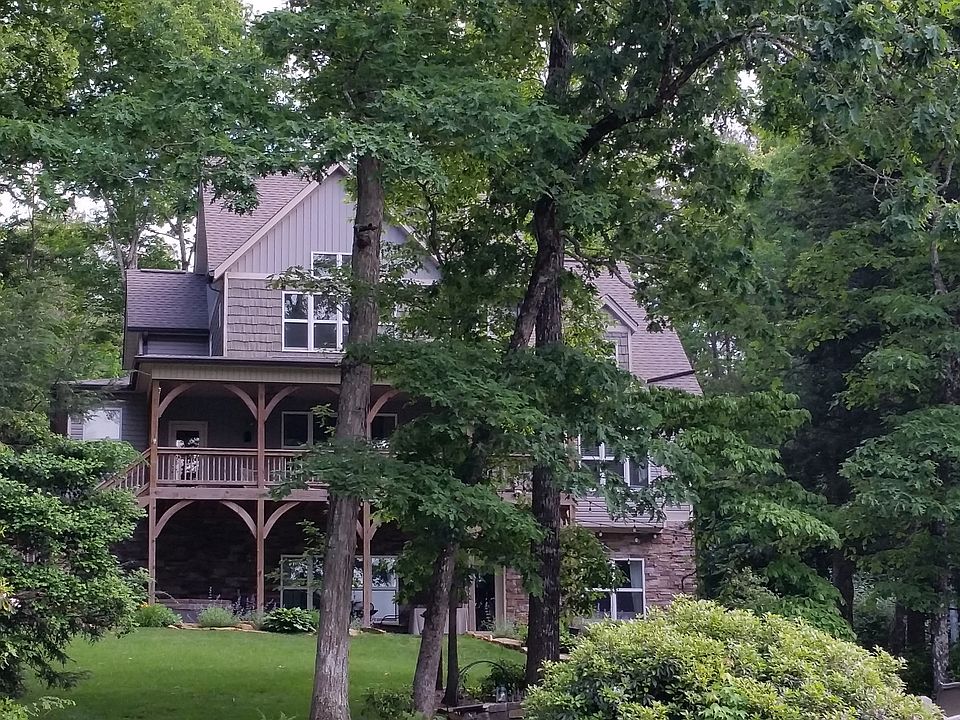 Front of home from lake
