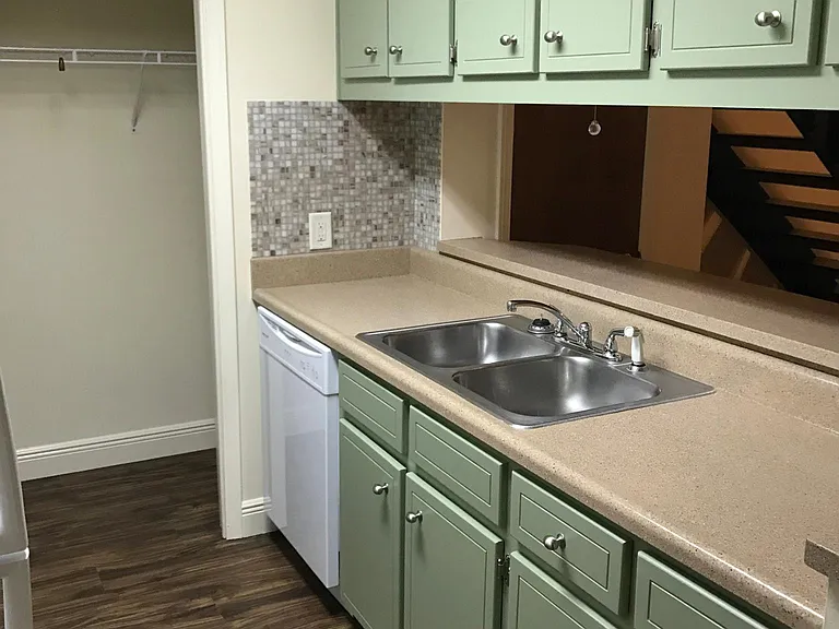 Kitchen with pantry and laundry