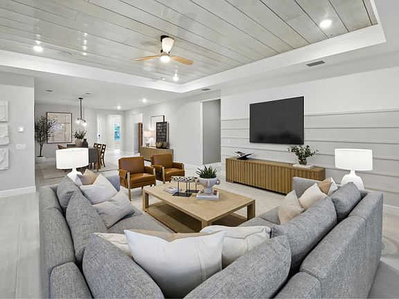Bright and open gathering room