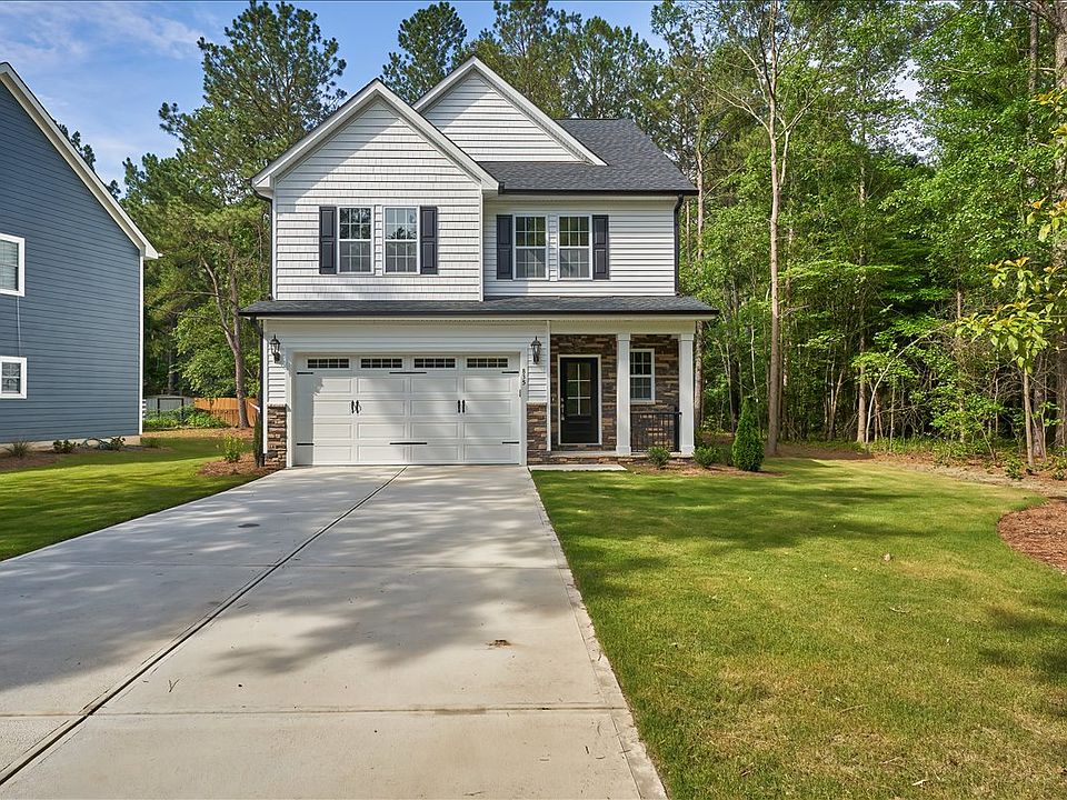 Front yard and driveway