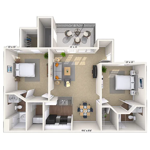 Floor plan The Madison