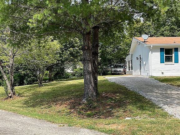 new gravel & parking area