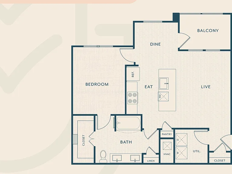 1x1 | 873 SQFT 1x1 | 873 SQFT