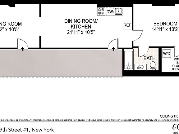2nd image of 463 W 49th St APT 1