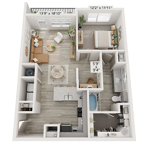 Floor plan A6