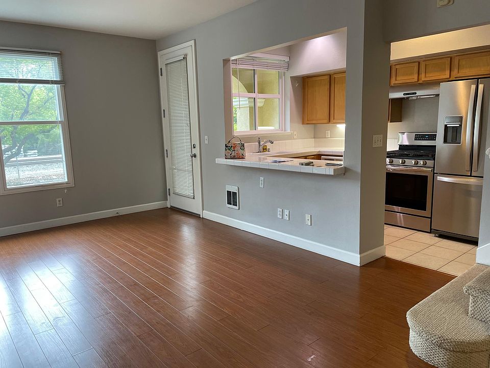 living room and kitchen