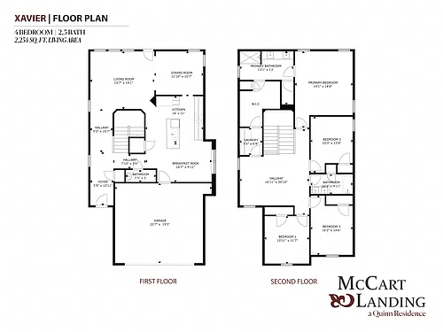 Floor plan Xavier