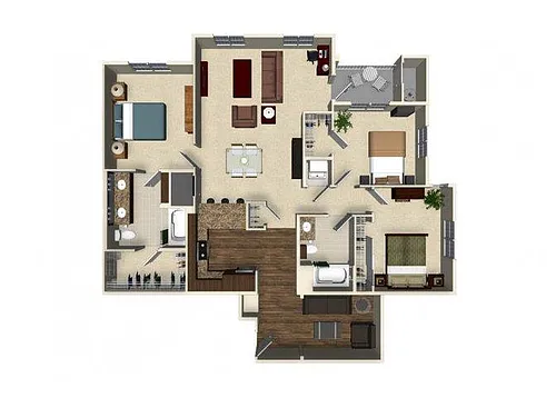 Floor plan C1A