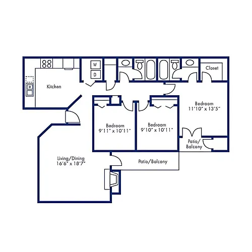 Floor plan Juniper - CFB ISD
