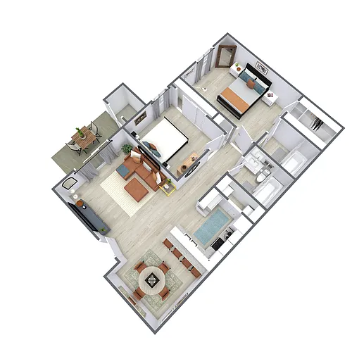 Floor plan Santiago