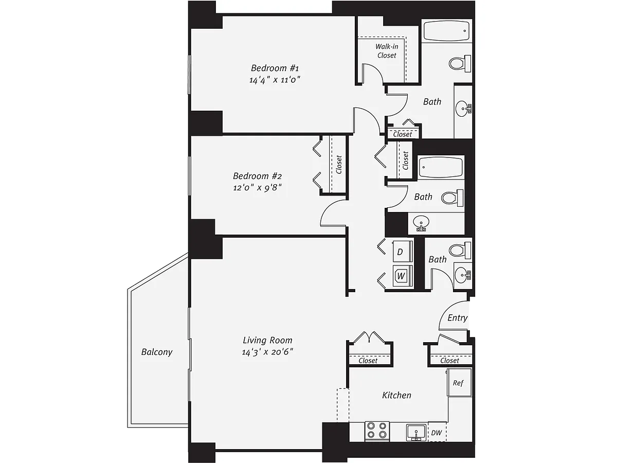 Floor plan B2