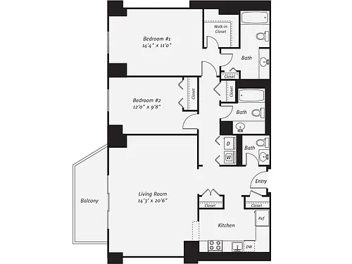 Floor plan B2