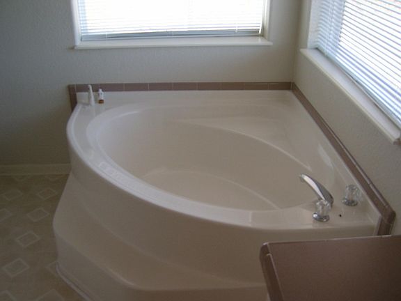 Master bath tub