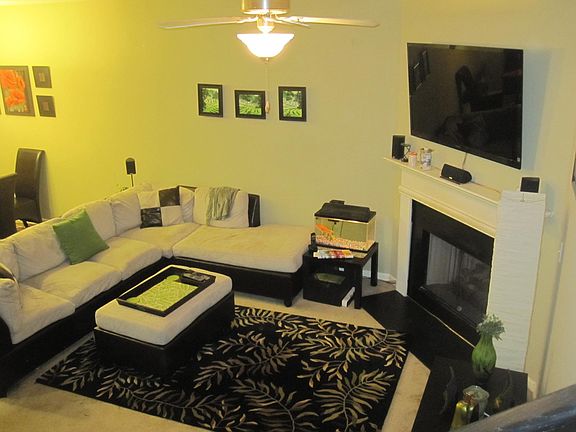 Living Room with Fireplace