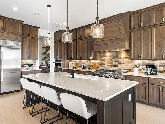 Chef-inspired kitchen designed for culinary pursuits and entertaining