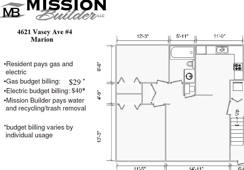 2nd image of 4621 Vasey Ave APT 4