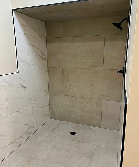 Renovated Clubhouse Shower