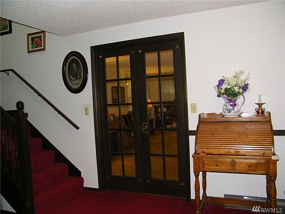 Formal living room with fireplace