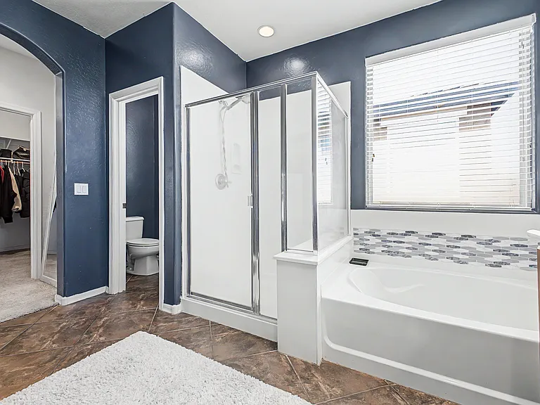 Additional view of master bathroom