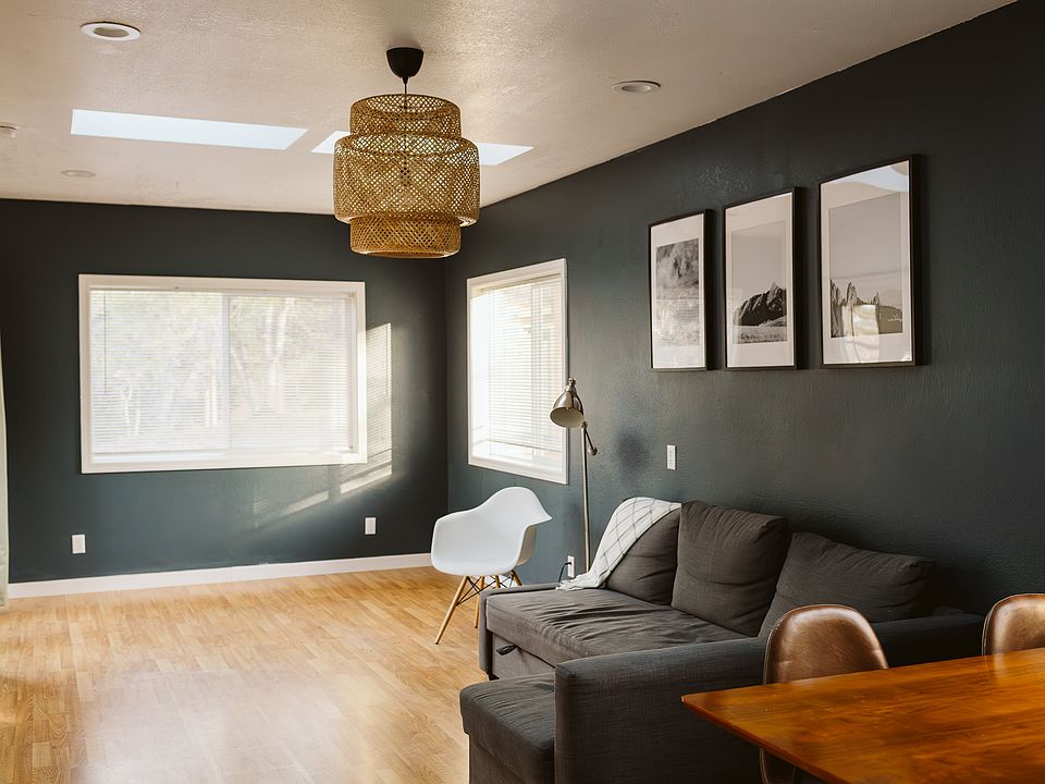 Spacious main area. Any furniture that is not needed can be removed.