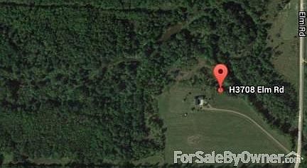 Satellite View of the House and 80 Acres