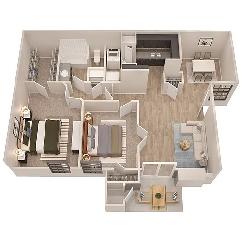 Floor plan Trailside Harrison