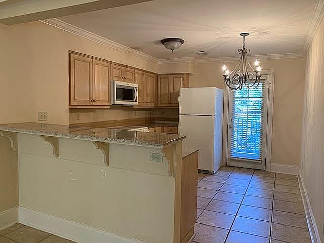 View into the kitchen