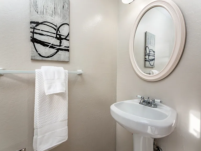 2 Bed / 1.5 Bath - Staged 1/2 Bathroom