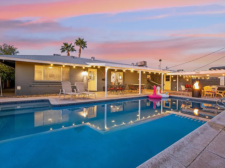 Make the most of your sunny days with a big heated pool