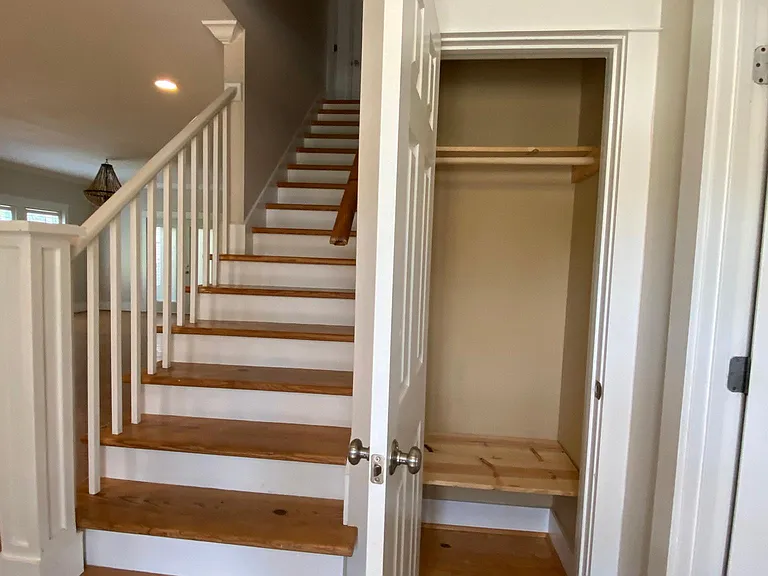 Entrance from front door. Coat closet.