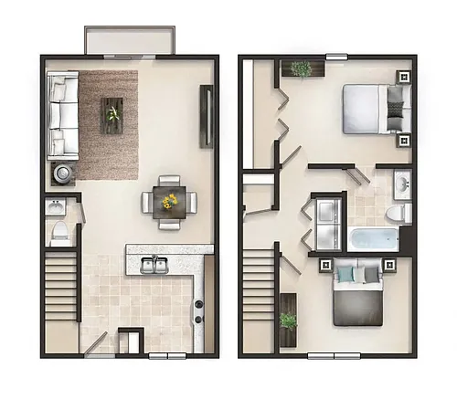 Floor plan The Highline, Premium