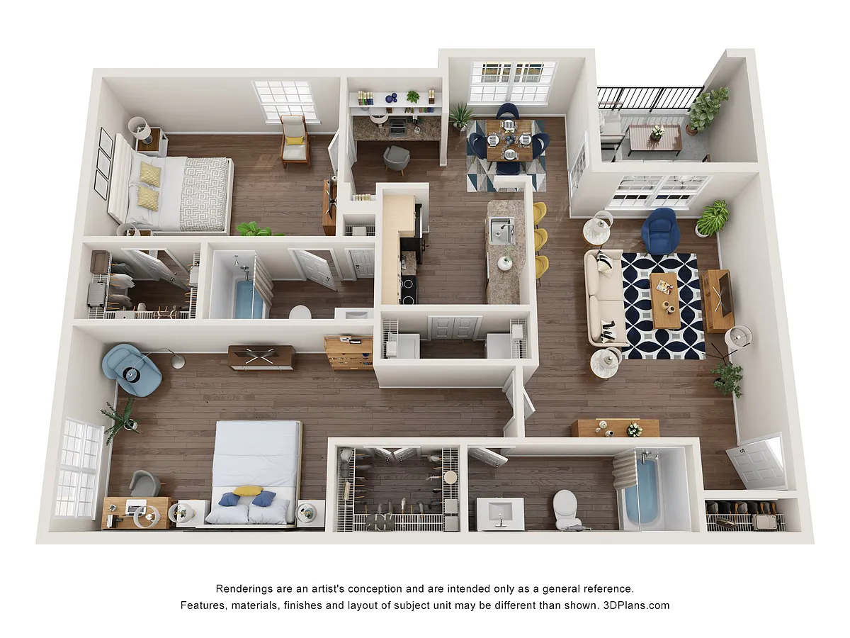 Floor plan Houston