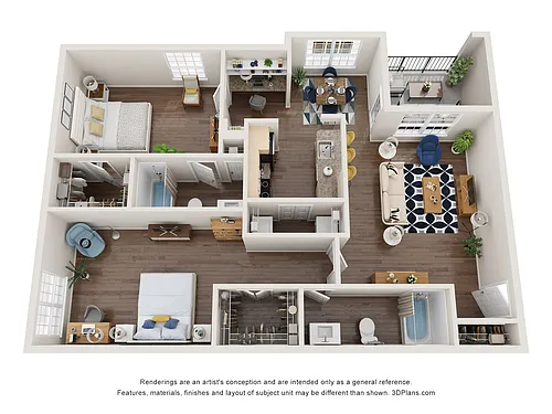Floor plan Houston