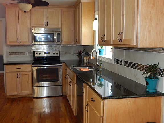 All new cabinets and granite