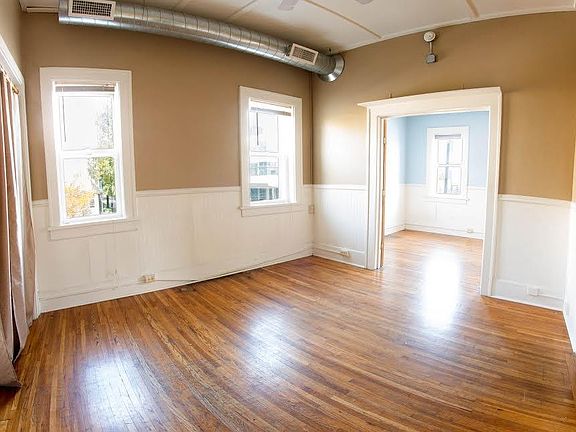 This is the view from the apartment's entry door.