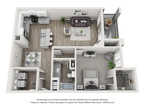 Floor plan Maple