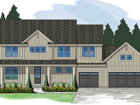 Optional Modern Farmhouse exterior