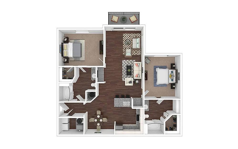Floor plan B3