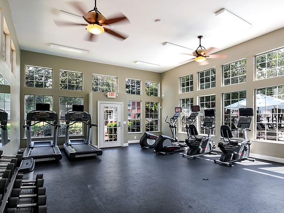 24-hour fitness center