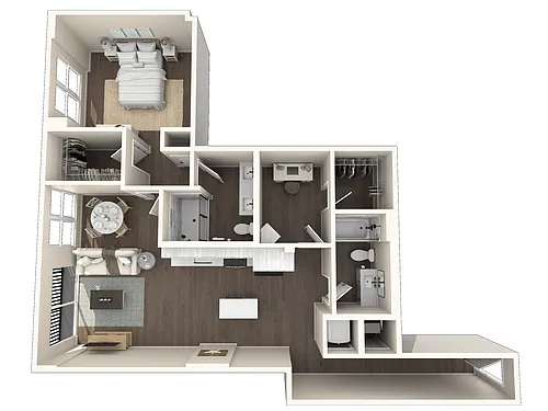 Floor plan A10D