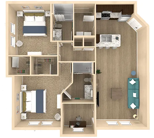 Floor plan Oasis