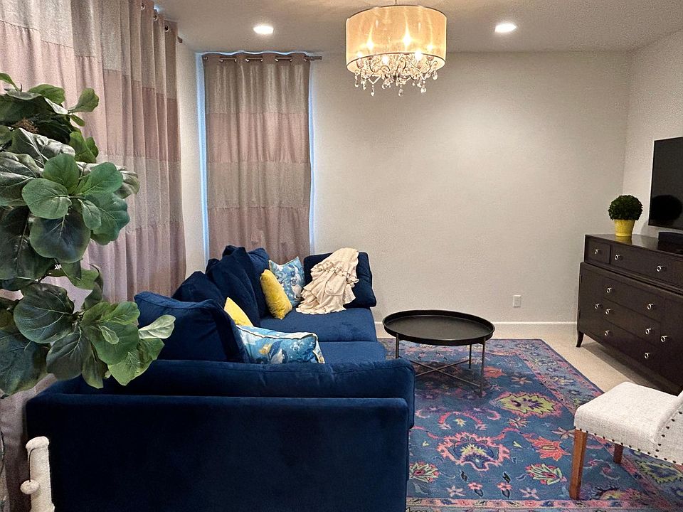 Upstairs loft with TV and sound bar