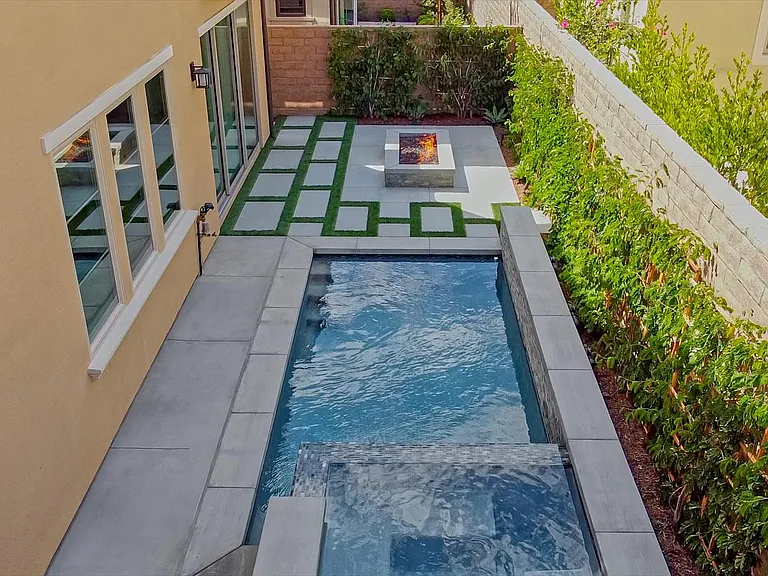 Back yard from above.
