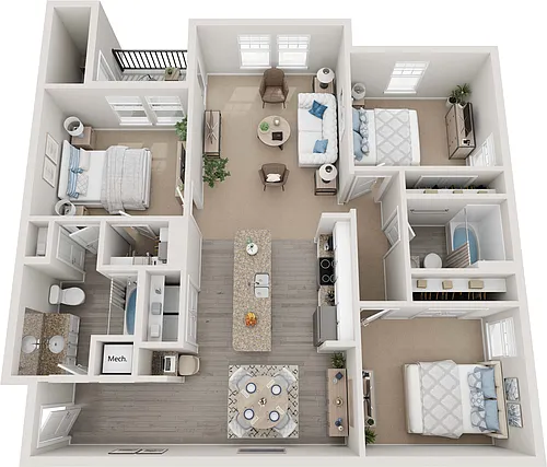 Floor plan Willow Deluxe