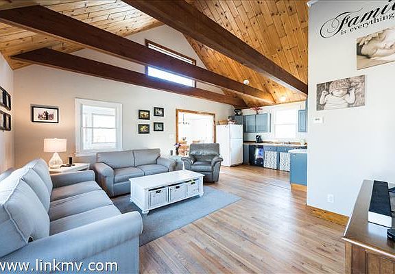 Main Living Room with Cathedral Ceilings