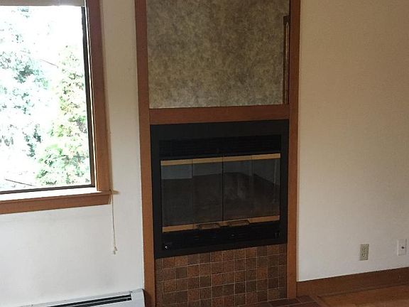 Fire place in front room