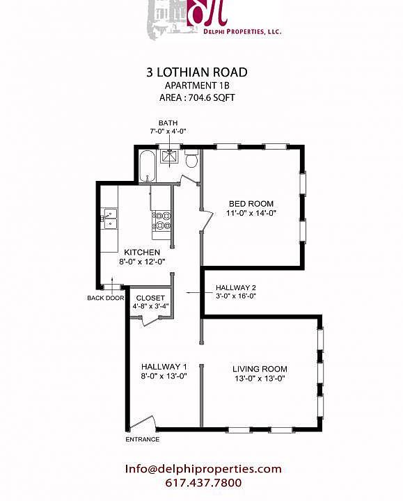 2nd image of 3 Lothian Rd APT 1B