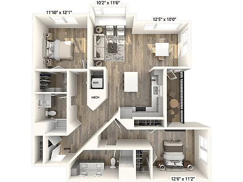 Floor plan BM15-1289sf