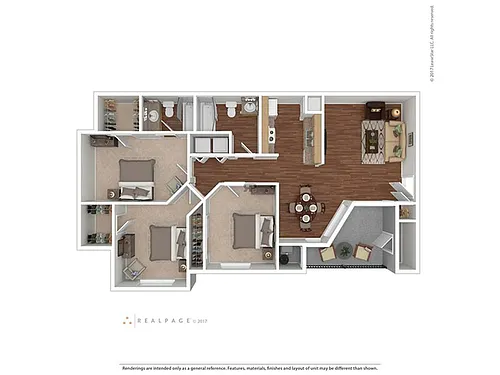 Floor plan Mount Aire